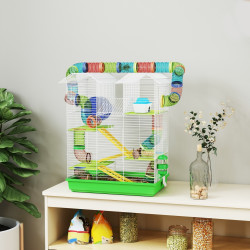 Cusca pentru hamsteri PawHut D51-526V00GY (Green) Thumb