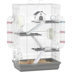 Cusca pentru hamsteri PawHut D51-526V00GY (Grey) Thumb