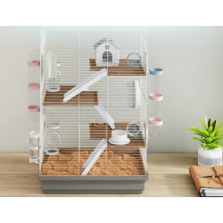 Cusca pentru hamsteri PawHut D51-526V00GY (Grey) Thumb