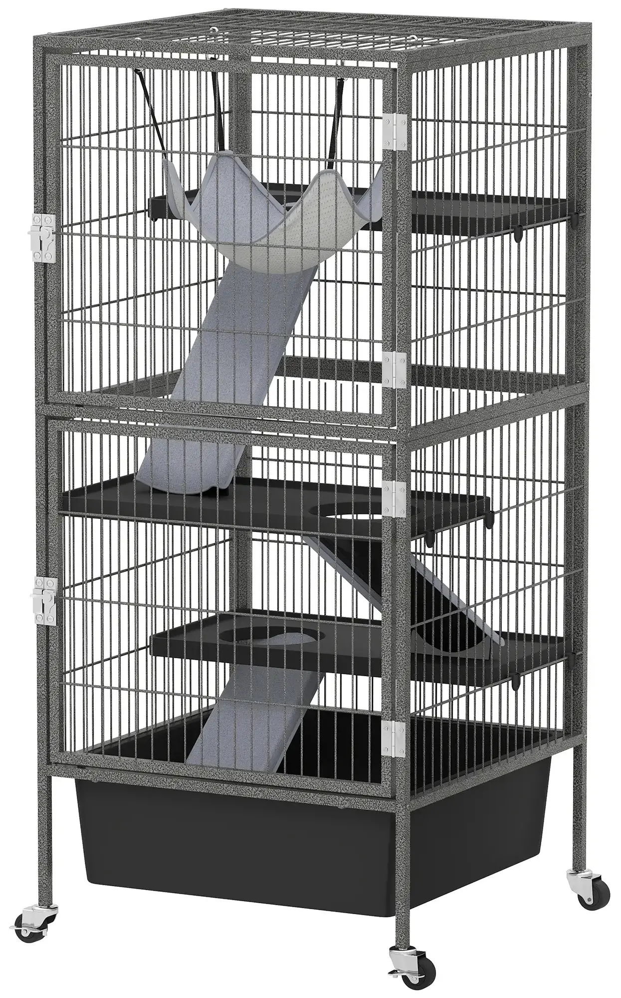 Cusca pentru animale mici PawHut D51-486V00SR (Grey) - 2