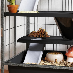 Cusca pentru animale mici PawHut D51-486V00SR (Grey) Thumb