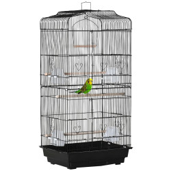 Colivie pentru pasari PawHut D10-018V01BK (Black)