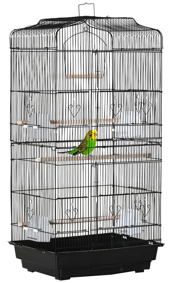 Colivie pentru pasari PawHut D10-018V01BK (Black)