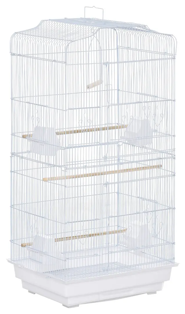 Colivie pentru pasari PawHut D10-018V01WT (White)