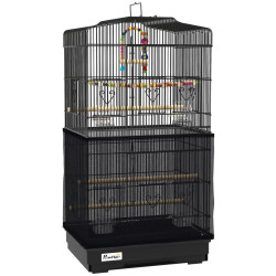 Colivie pentru pasari PawHut D10-018V02BK (Black) Thumb