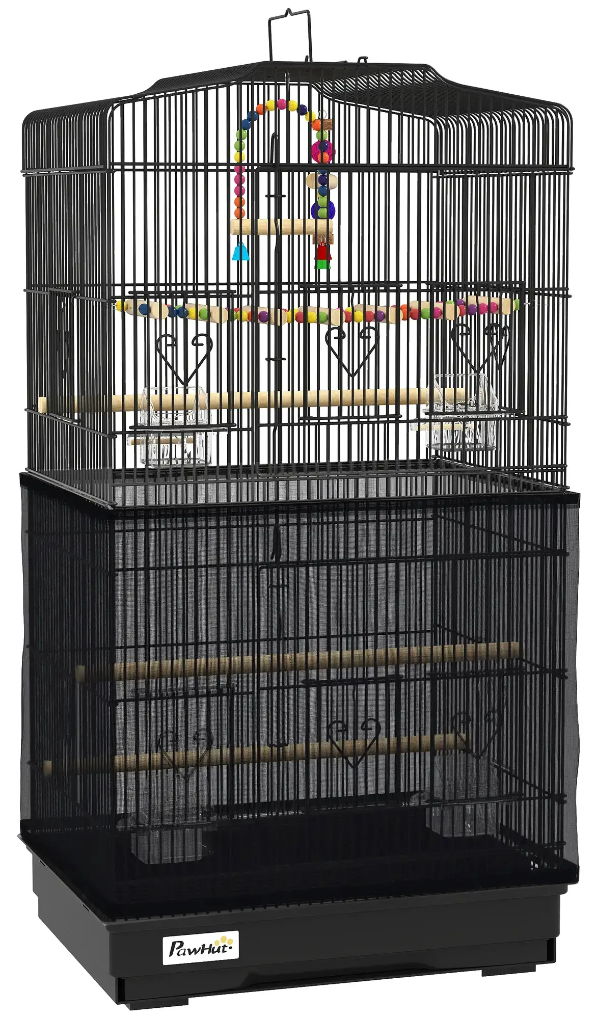 Colivie pentru pasari PawHut D10-018V02BK (Black) - 3