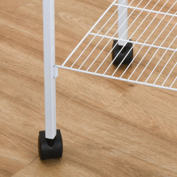 Colivie pentru pasari PawHut D10-019V01WT (White) Thumb