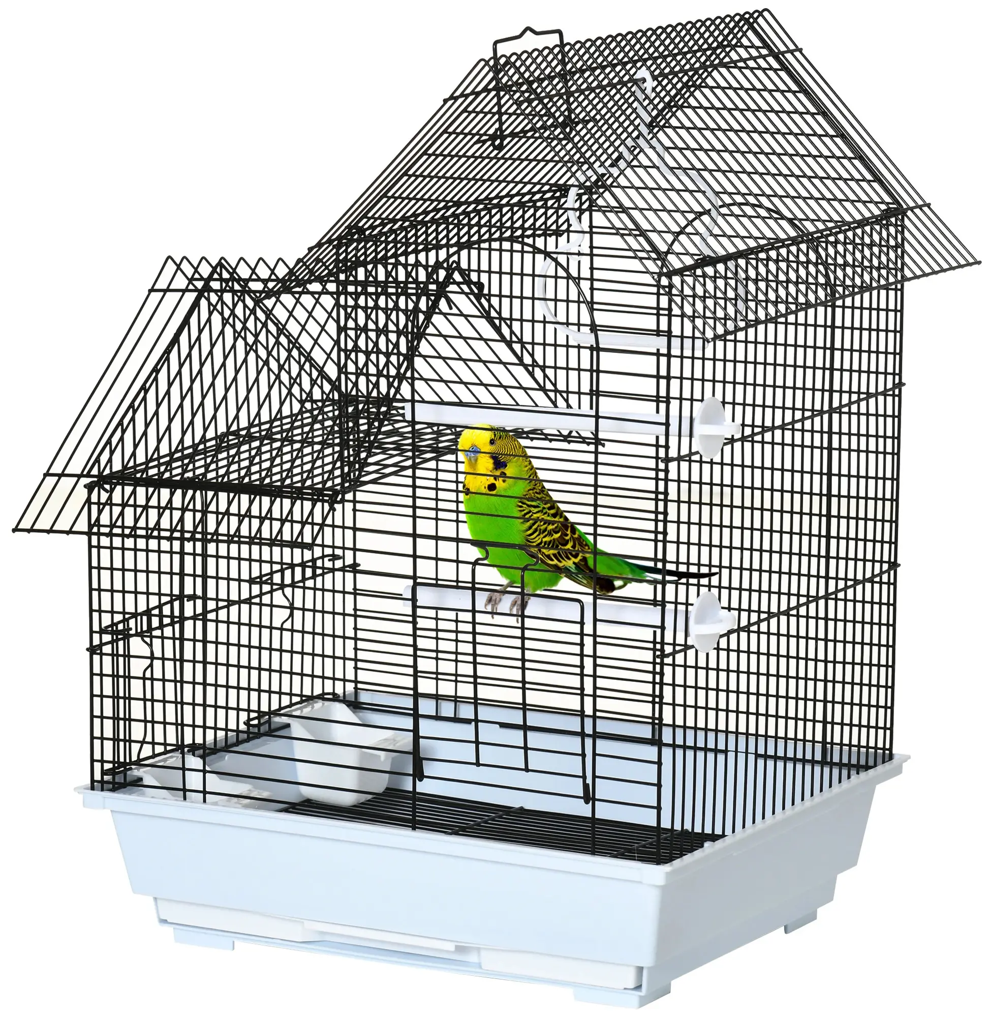 Colivie pentru pasari PawHut D10-063V01WT (Black) - 2