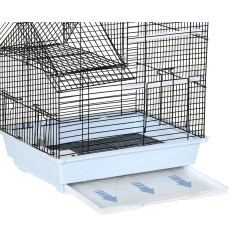 Colivie pentru pasari PawHut D10-063V01WT (Black) Thumb