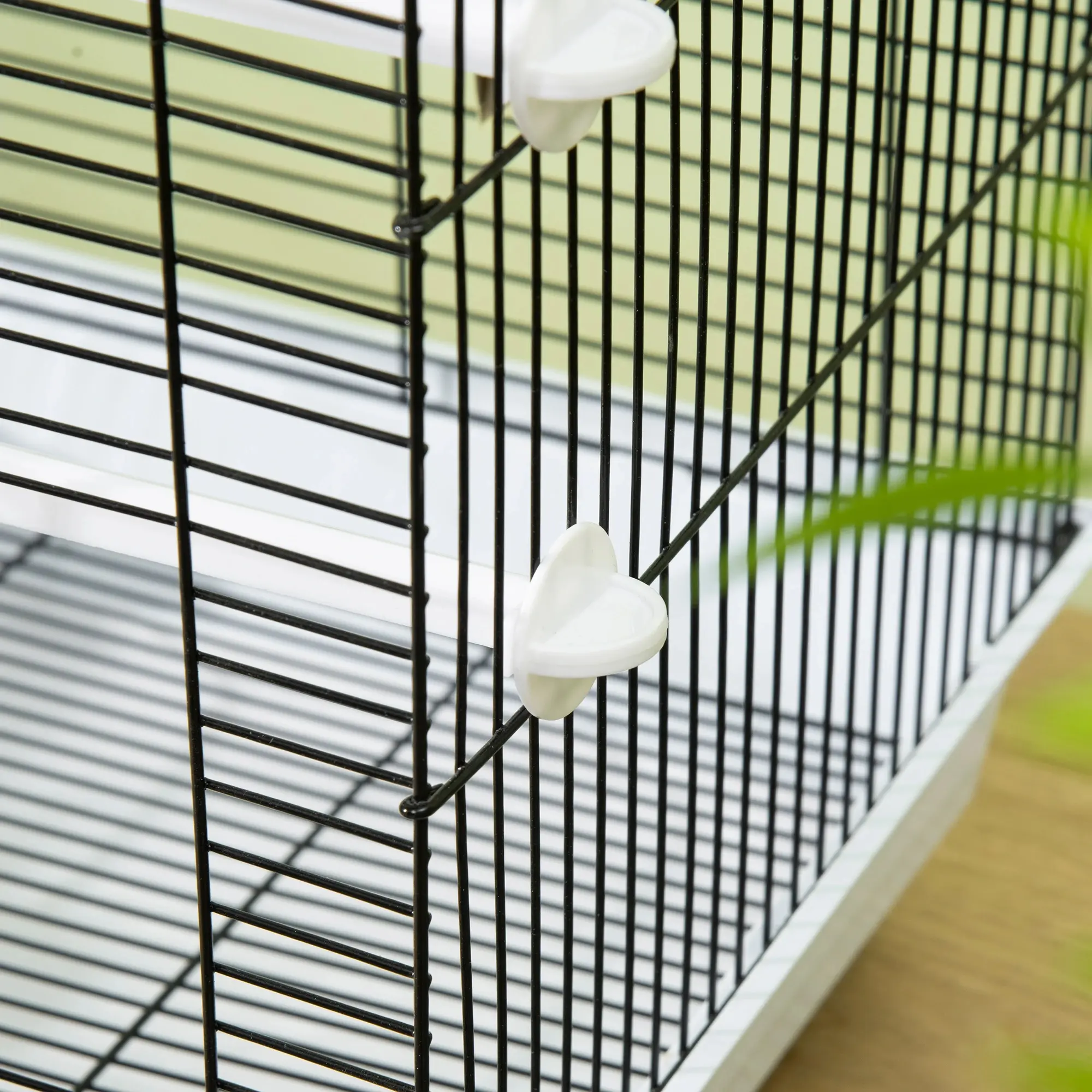 Colivie pentru pasari PawHut D10-063V01WT (Black) - 5