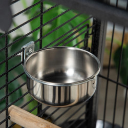 Colivie pentru pasari PawHut D10-068 (Grey/Black) Thumb