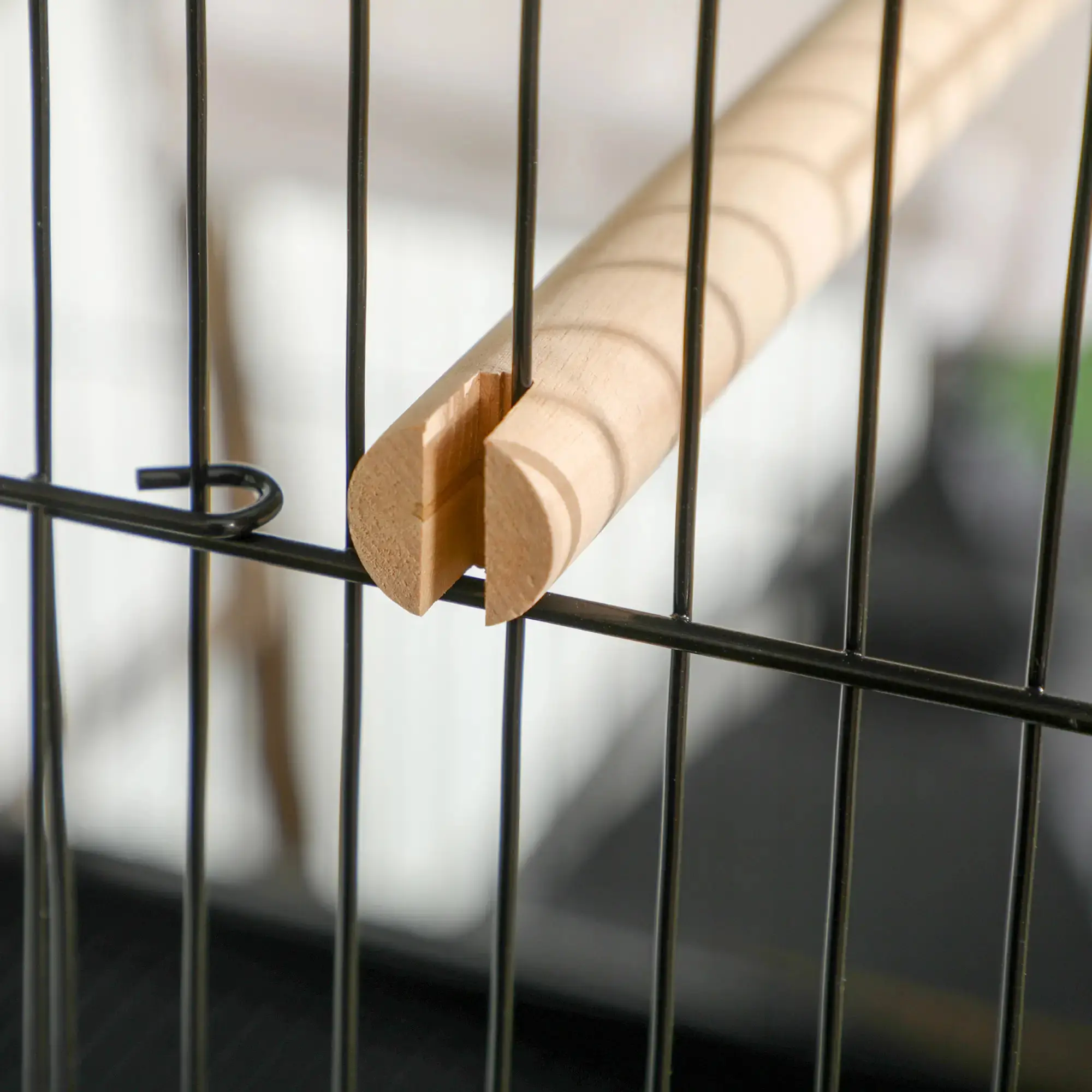 Colivie pentru pasari PawHut D10-074V00BK (Black) - 6