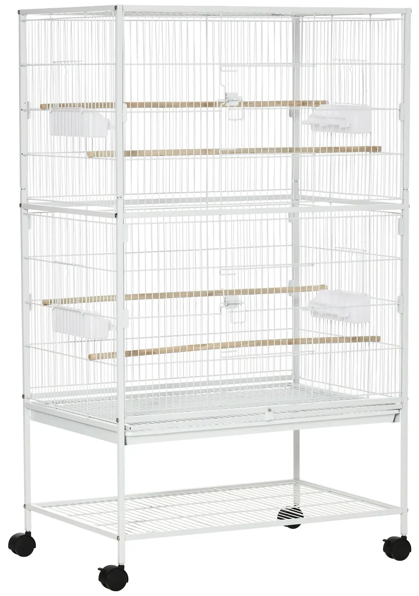 Colivie pentru pasari PawHut D10-075WT (White) - 2