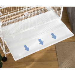 Colivie pentru pasari PawHut D10-075WT (White) Thumb