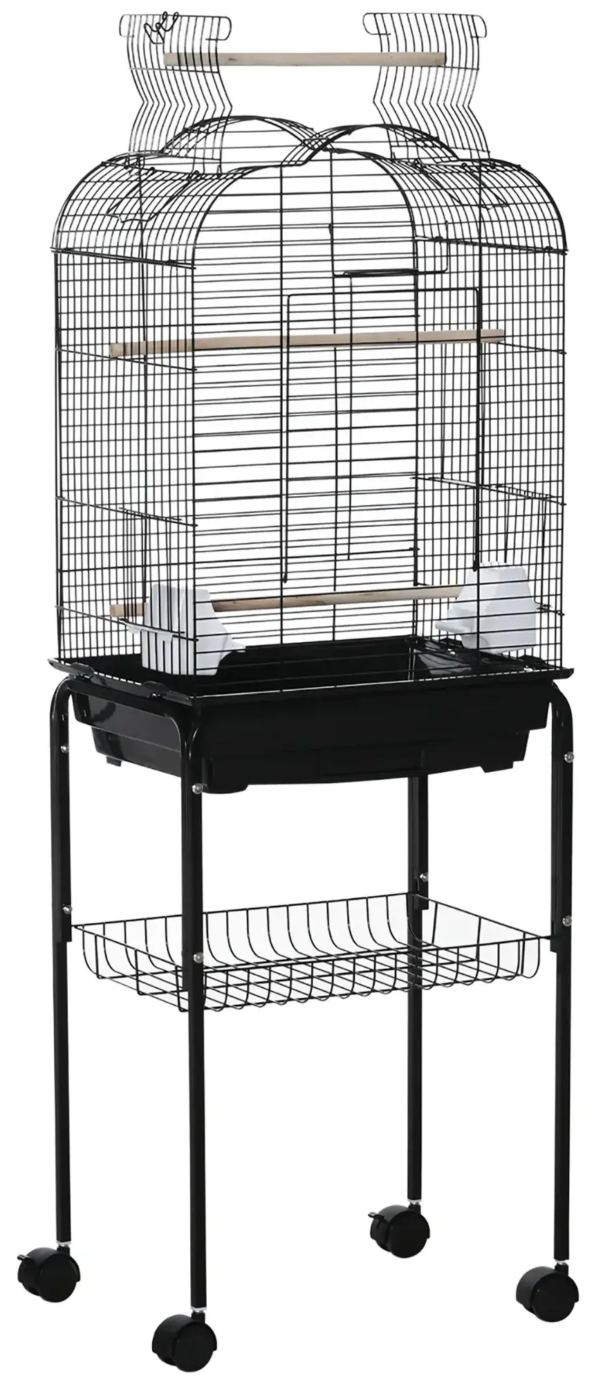 Colivie pentru pasari PawHut D10-077 (Black) - 3