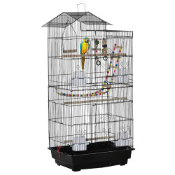 Colivie pentru pasari PawHut D10-081 (Black)