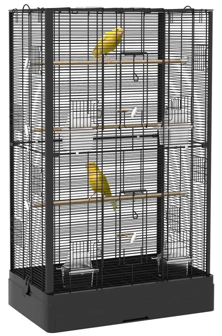 Клетка для птиц PawHut D10-097V01BK (Black)