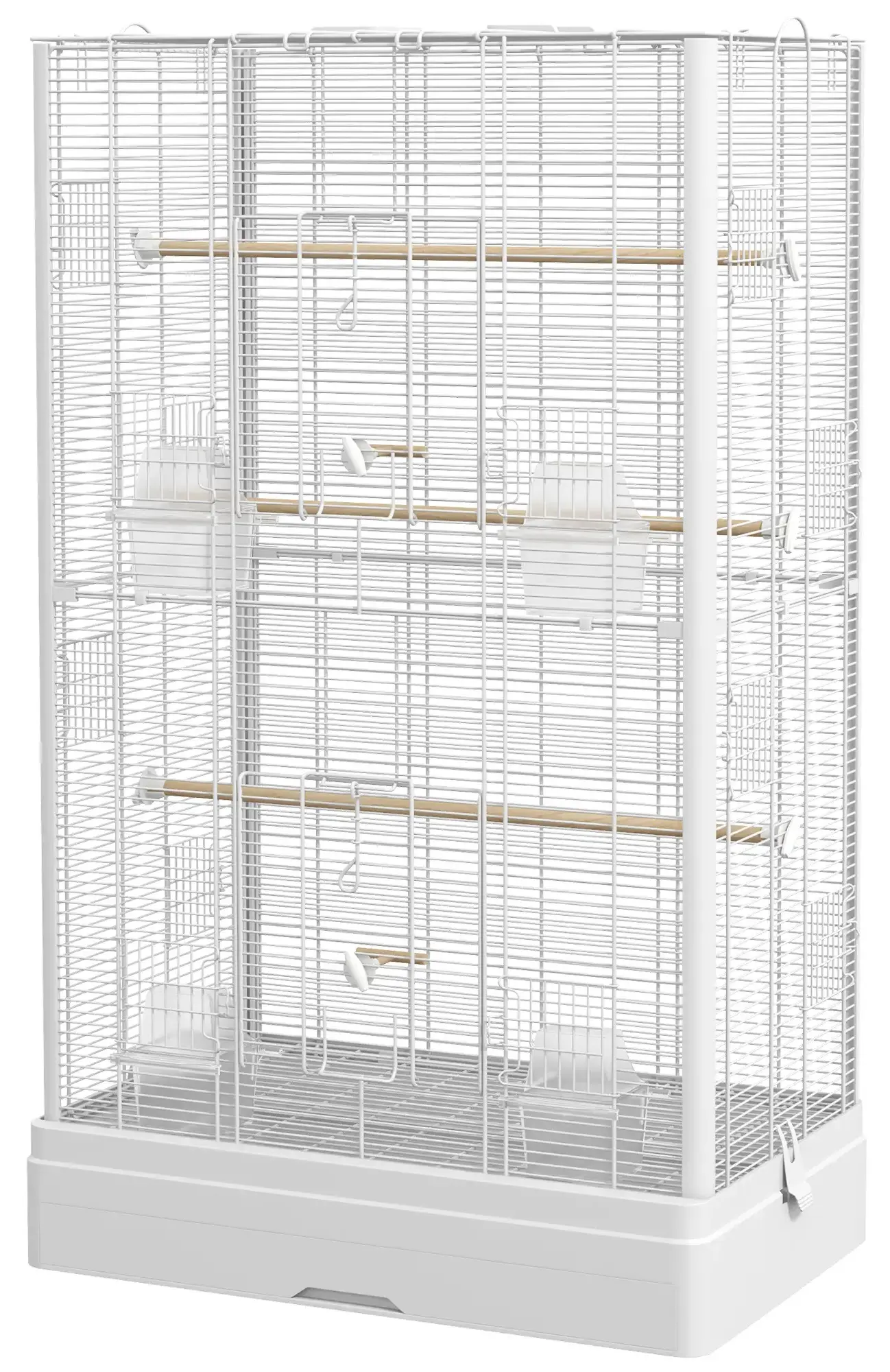 Клетка для птиц PawHut D10-097V01WT (White) - 2