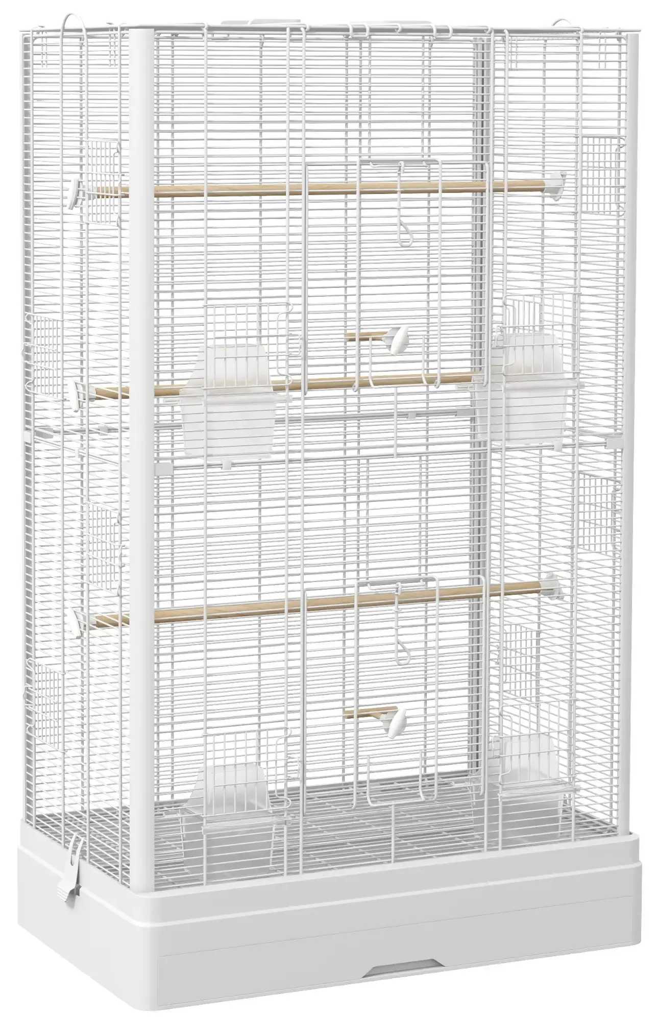 Клетка для птиц PawHut D10-097V01WT (White) - 3