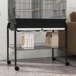 Colivie pentru pasari PawHut D10-100V00BK (Black) Thumb