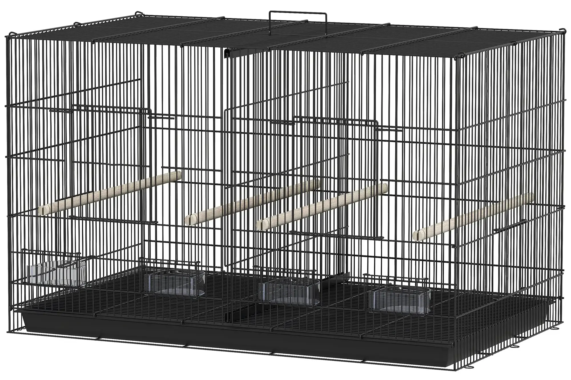 Клетка для птиц PawHut D10-106V02BK (Black) - 2