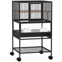 Клетка для птиц PawHut D10-107V00BK (Black) Thumb