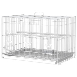 Colivie pentru pasari PawHut D51-025 (White)