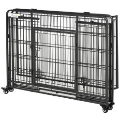 Клетка для собак PawHut D02-052V01 (Black) Thumb