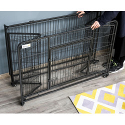 Клетка для собак PawHut D02-052V02 (Black) Thumb