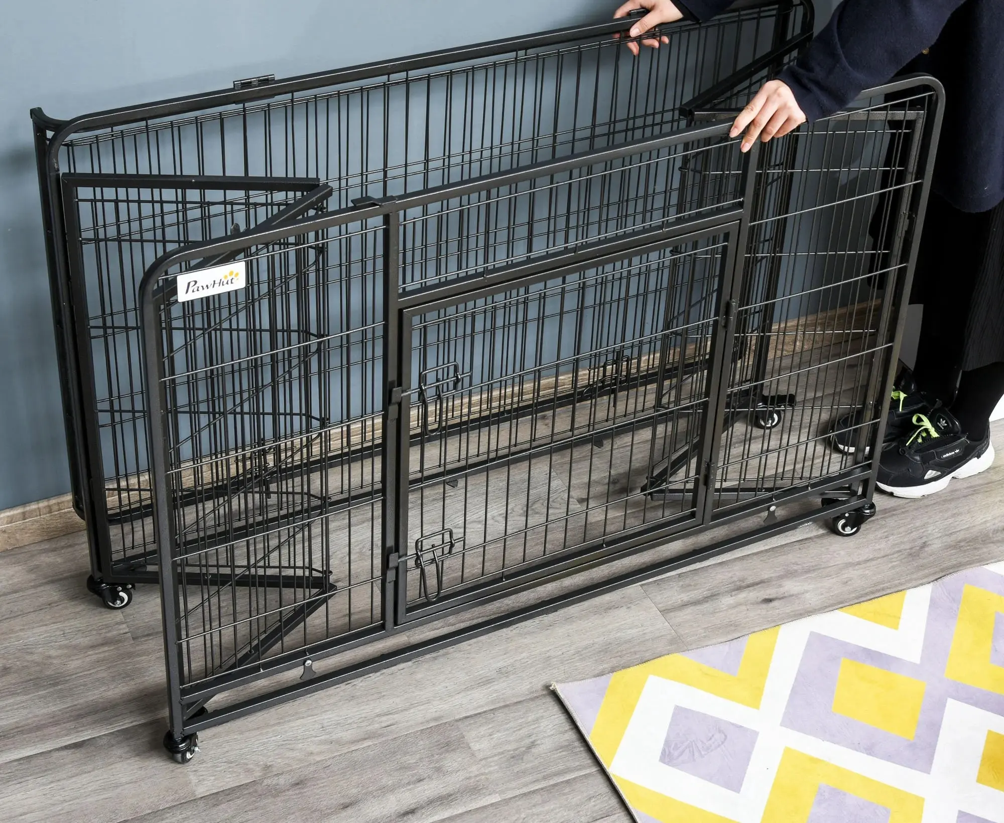 Клетка для собак PawHut D02-052V02 (Black) - 3