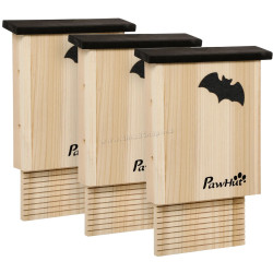 Комплект домиков для летучих мышей PawHut D51-347V00ND 3pcs (Natural)