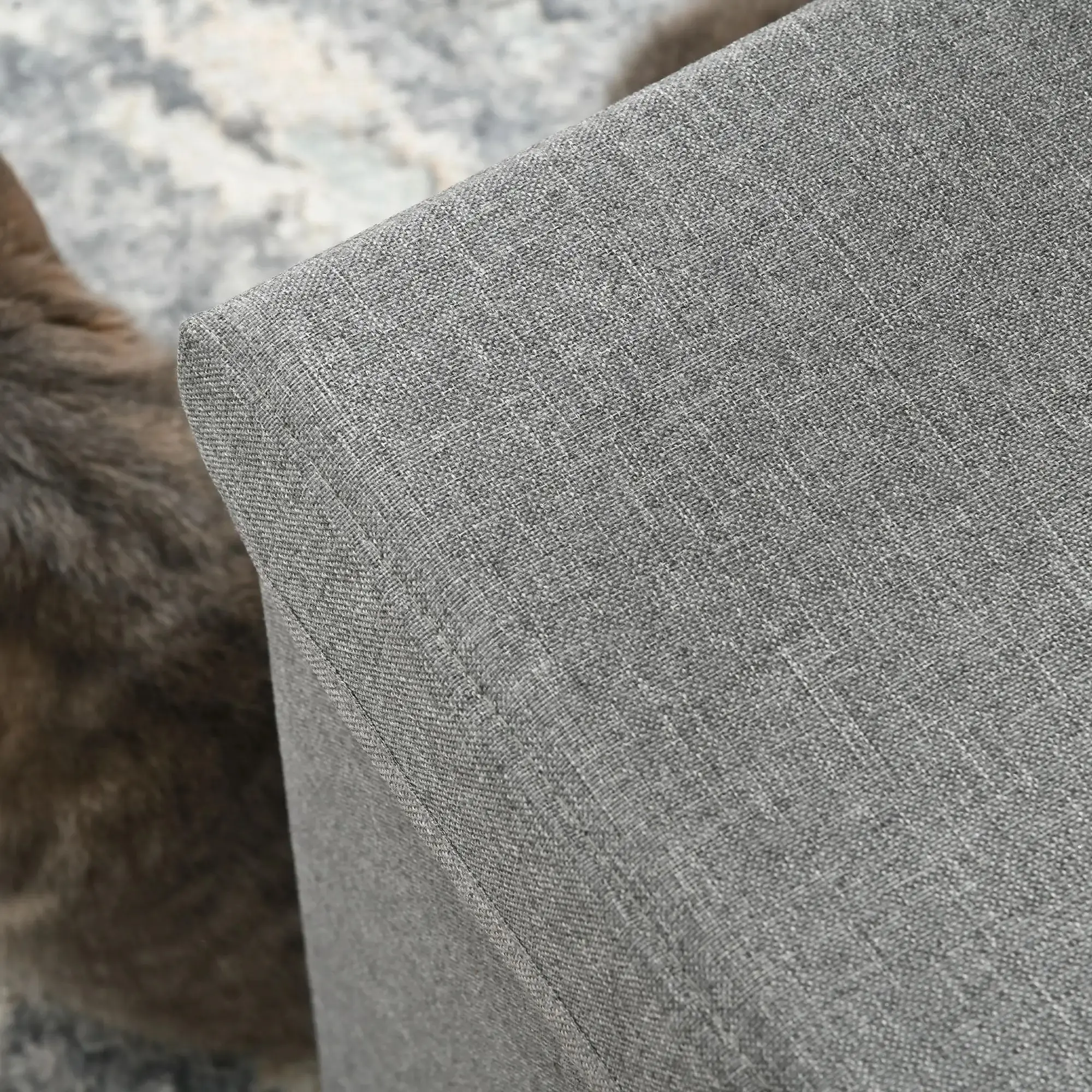 Casuta pliabila pentru pisici PawHut D30-633V00GY (Grey) - 5