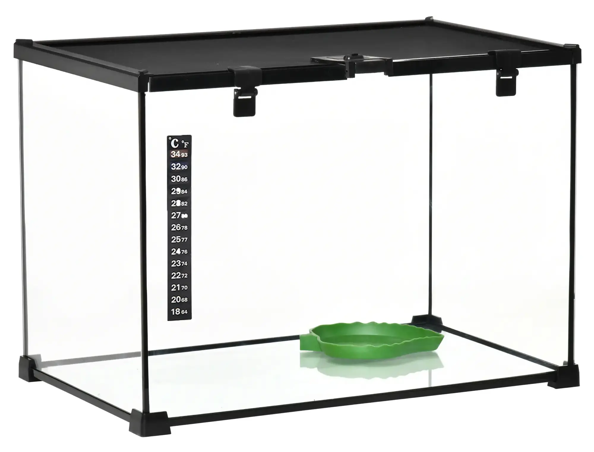 Terariu pentru reptile PawHut D40-015V02 (Black) - 3