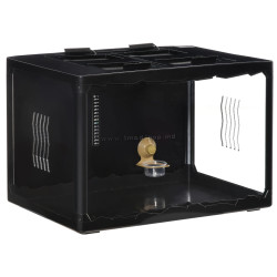 Terariu pentru reptile PawHut D40-017V90 (Black)