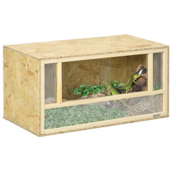 Terariu pentru reptile PawHut D40-027V00ND (Natural)