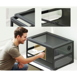 Террариум для рептилий PawHut D40-060V00BK (Black) Thumb