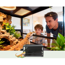 Террариум для рептилий PawHut D40-060V00BK (Black) Thumb