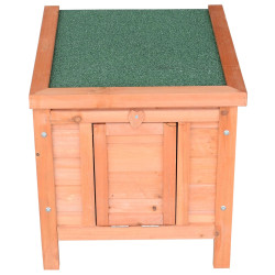 Уличный домик для кошек/мелких животных PawHut D2-0047 (Orange) Thumb