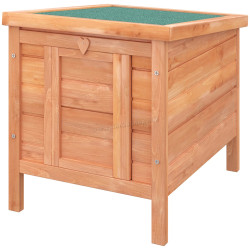 Уличный домик для кошек/мелких животных PawHut D2-0047 (Orange)