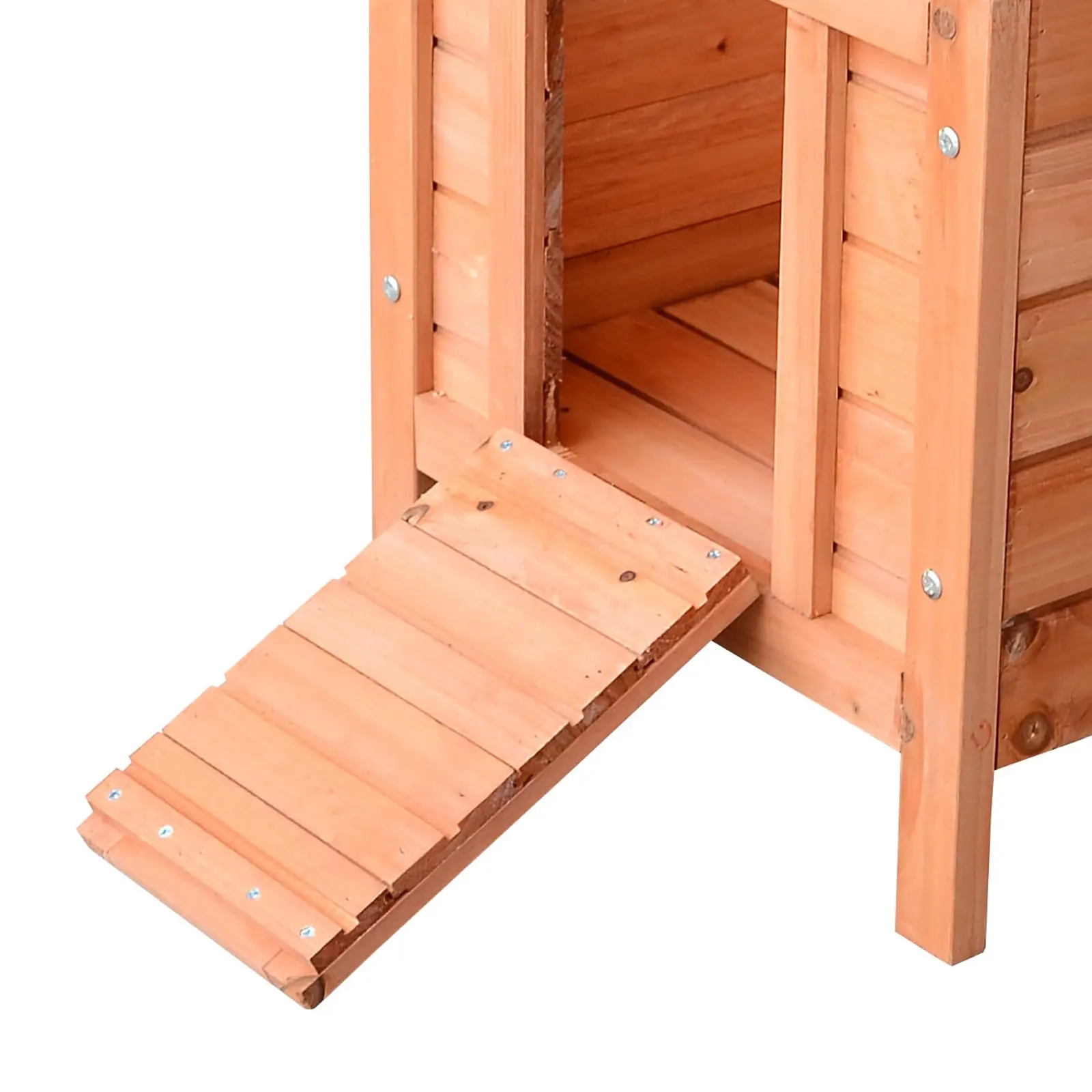 Уличный домик для кошек/мелких животных PawHut D2-0047 (Orange) - 5