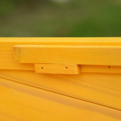 Casuta exterior pentru pisici/animale mici PawHut D30-130 (Yellow) Thumb