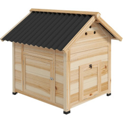 Утиный домик PawHut D51-394V00ND (Natural/Black)