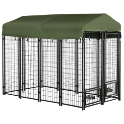 Вольер для собак уличный PawHut D02-093GN (Green/Black)