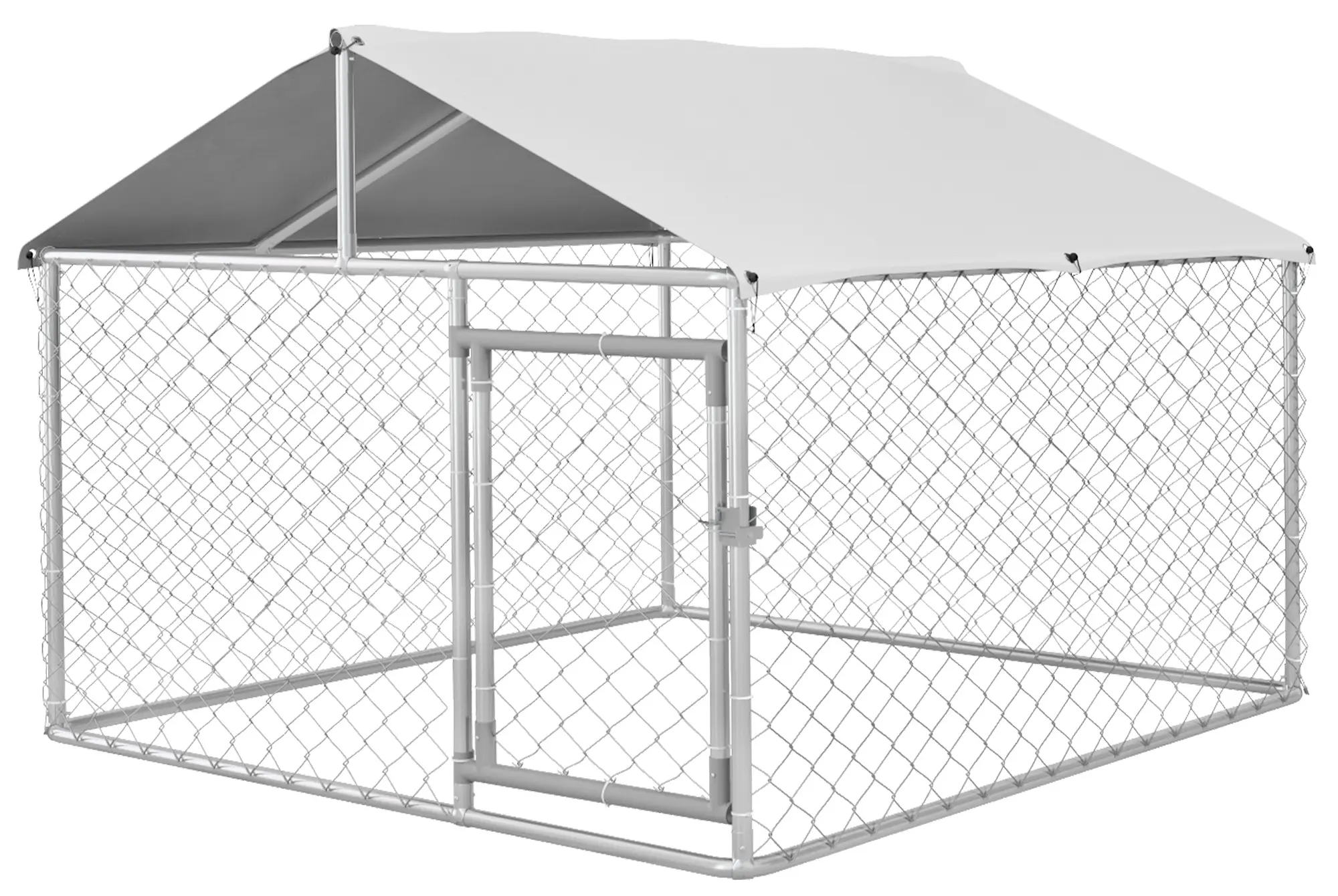 Вольер для собак уличный PawHut D02-178V00SR (Silver) - 2