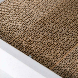 Casuta pentru litiera pisici PawHut D31-016WT (White) Thumb