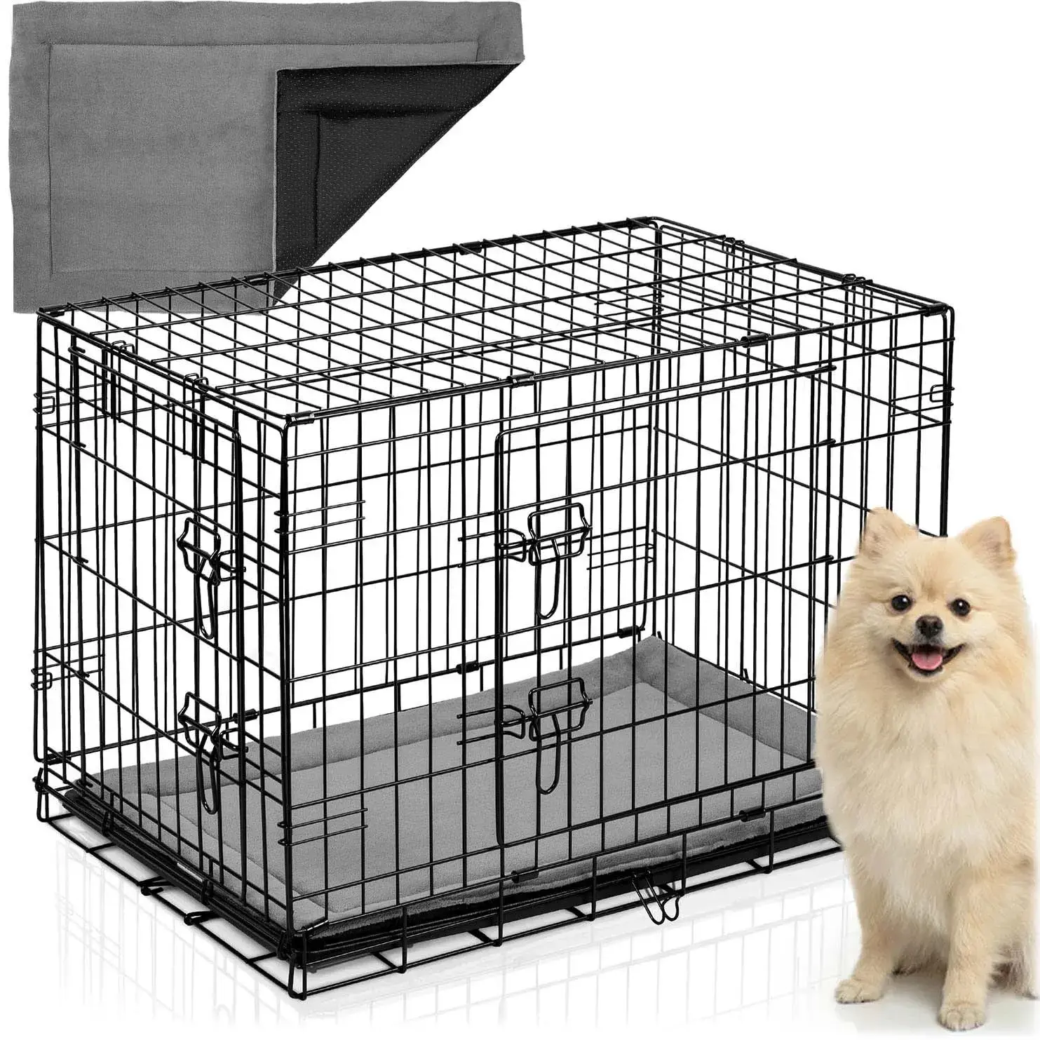Cusca pentru caini Pethaus PH-200 (Grey/Black) - 12