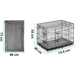 Cusca pentru caini Pethaus PH-200 (Grey/Black) Thumb