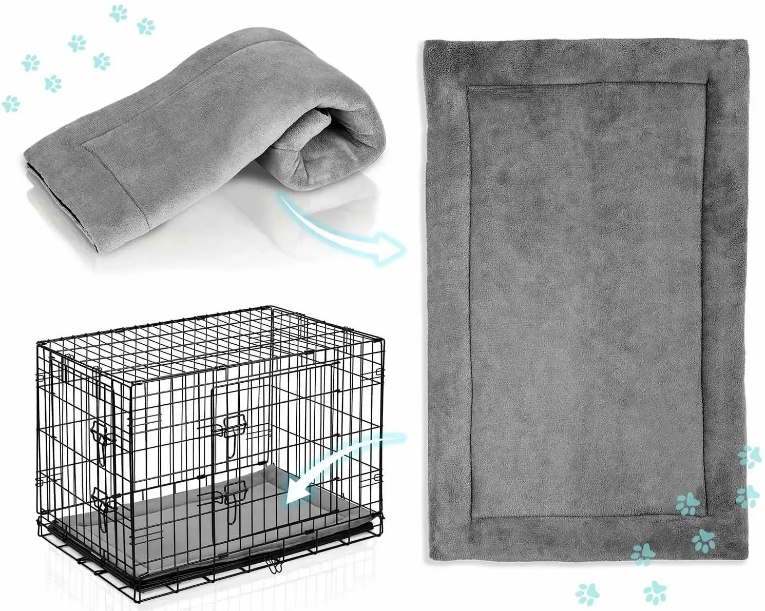 Cusca pentru caini Pethaus PH-200 (Grey/Black) - 7