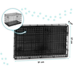 Cusca pentru caini Pethaus PH-201 (Black/Grey) Thumb