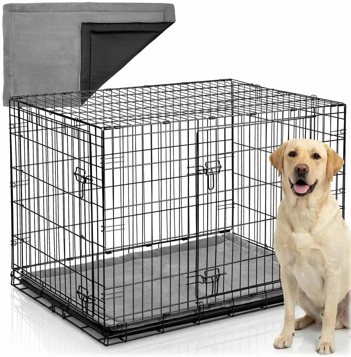 Cusca pentru caini Pethaus PH-202 (Grey/Black) - 3